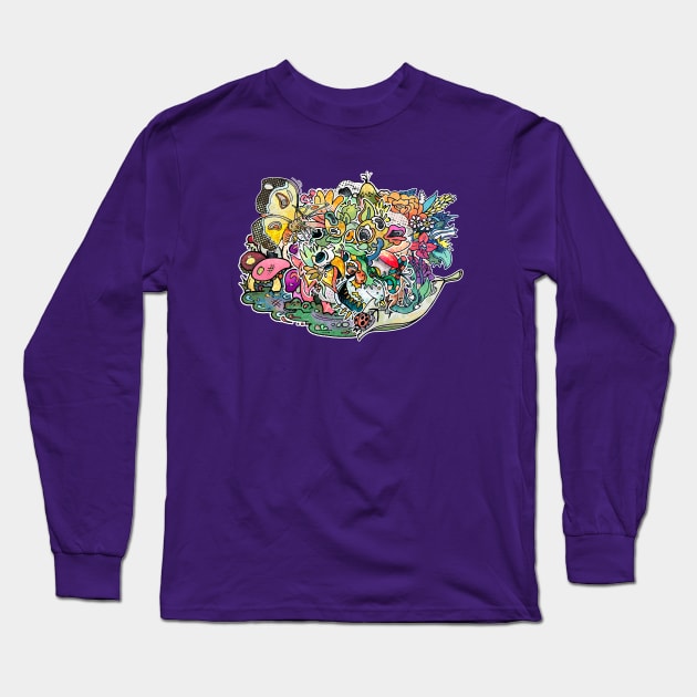 Garden Madness Long Sleeve T-Shirt by karlfrey